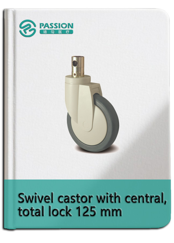 Tente swivel castor ​2076PJP125R36-32S30